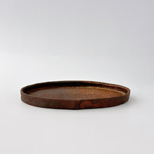 画像をギャラリービューアに読み込む, 4601 Taeko KAJIHARA 梶原妙子 / Oval Plate Ash Glaze 木灰釉 オーバル