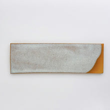 画像をギャラリービューアに読み込む, 4602 TaekoKAJIHARA  梶原妙子 / Long Flat Plate Madara 斑長々板皿