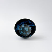 画像をギャラリービューアに読み込む, 507 井上祐希 Yuki INOUE / 天目青釉滴飯椀(小) Tenmoku Blue  Rice Bowl S