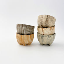 画像をギャラリービューアに読み込む, 3110 Taeko KAJIHARA 梶原妙子 /Bowl S 粉打(黒)寄せ足椀(小)