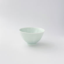 画像をギャラリービューアに読み込む, 中尾純 Jun NAKO / 青白磁茶碗 Rice Bowl Bluish White Porcelain 0102
