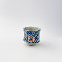 画像をギャラリービューアに読み込む, 皓洋窯 Kouyou Kiln / 420402手捻り リム湯呑み 蓮根 Hand-build Tea Cup  lotus root