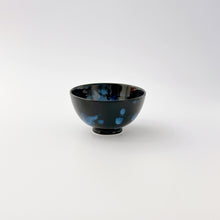 画像をギャラリービューアに読み込む, 507 井上祐希 Yuki INOUE / 天目青釉滴飯椀(小) Tenmoku Blue  Rice Bowl S