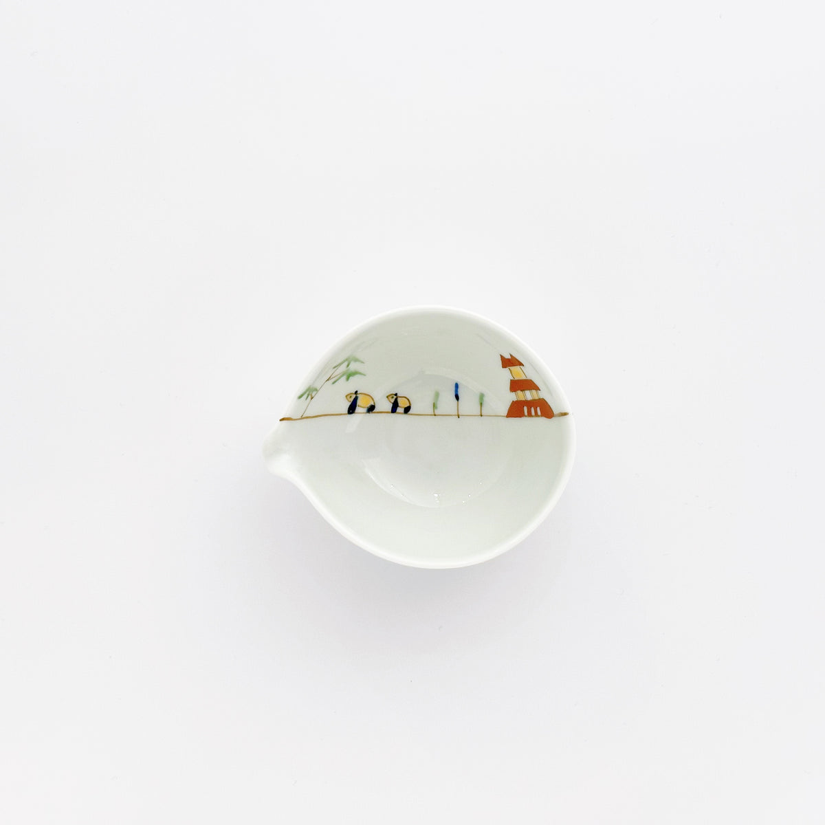 一峰窯 Ippo Kiln / 410604c Small Oval Bowl (Pitcher) さんぽ 丸片口