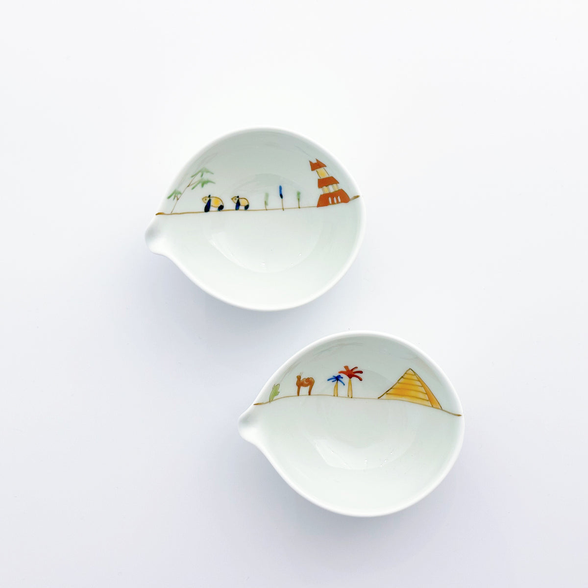 一峰窯 Ippo Kiln / 410604c Small Oval Bowl (Pitcher) さんぽ 丸片口