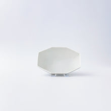 画像をギャラリービューアに読み込む, 金善窯 Kanezen Kiln / 430213s 長角八角小鉢 スノー Rectangular Octagonal Small Bowl Snow