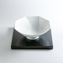 画像をギャラリービューアに読み込む, 中尾純 Jun NAKAO / 白磁八角鉢 Octagonal Bowl White Porcelain 0210