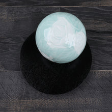 画像をギャラリービューアに読み込む, 川崎精一 Seiichi KAWASAKI/ 薔薇陰刻ランプ小 Small Lamp incised with Rose pattern 050100