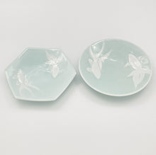 画像をギャラリービューアに読み込む, 川崎精一 Seiichi KAWASAKI /陰刻皿14cm 金魚 Small Plate Goldfish