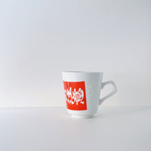 画像をギャラリービューアに読み込む, 井上祐希 Yuki INOUE / 釉滴付立マグカップWHITE ※われもの注意 Mug Cup "Fragile - Handle with Care" print