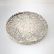 画像をギャラリービューアに読み込む, 4104 Taeko KAJIHARA 梶原妙子 / Plate L 20cm 粉打(黒)プレート(大)