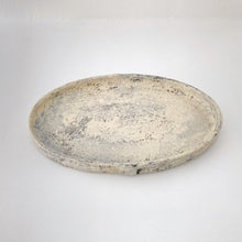 画像をギャラリービューアに読み込む, 4112 Taeko KAJIHARA 梶原妙子 / Oval Plate Black 粉打(黒)オーバル