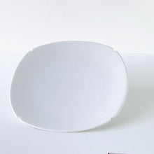 画像をギャラリービューアに読み込む, Hisaki SHOMURA 庄村久喜 /201 Square Plate 白妙彩磁 四方皿