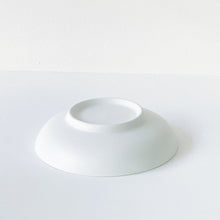 画像をギャラリービューアに読み込む, Hisaki SHOMURA 庄村久喜 /203 Shallow Bowl with line 白妙磁 鉢