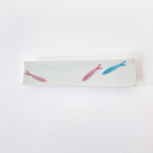 画像をギャラリービューアに読み込む, 一峰窯 Ippo Kiln /  207 Colorful Fish Bowl Cutlery Rest スリムはし置