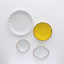 画像をギャラリービューアに読み込む, 皓洋窯 Kouyou Kiln /42203 八角小付 渕さびバニラ Octagonal Plate