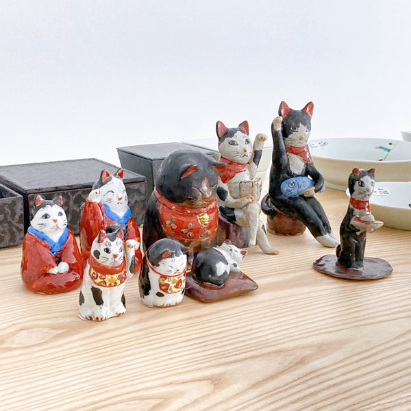 星の谷窯　作品入荷　 New cats arrived at the gallery