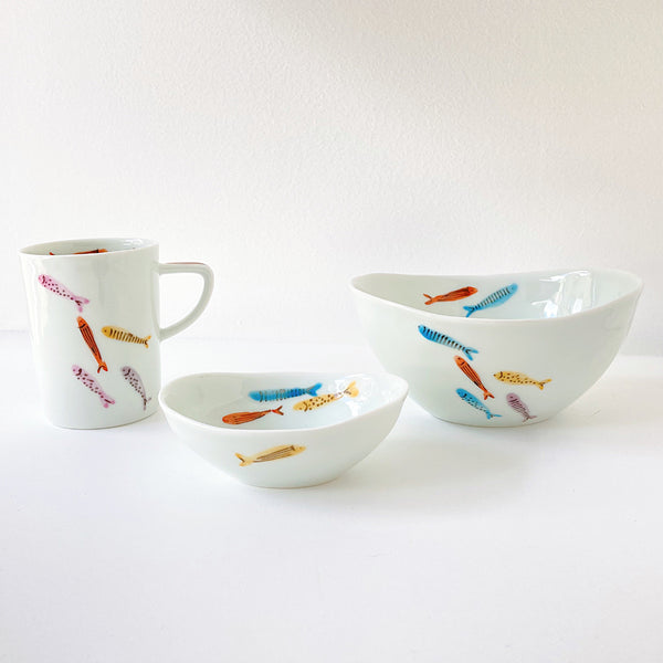 一峰窯　彩魚を入荷しました　Ippogama Colorful Fish Series are now in stock　