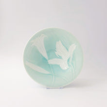 画像をギャラリービューアに読み込む, 川崎精一 Seiichi KAWASAKI /050201 カサブランカ 陰刻鉢 Incised Casablanca Lily Bowl
