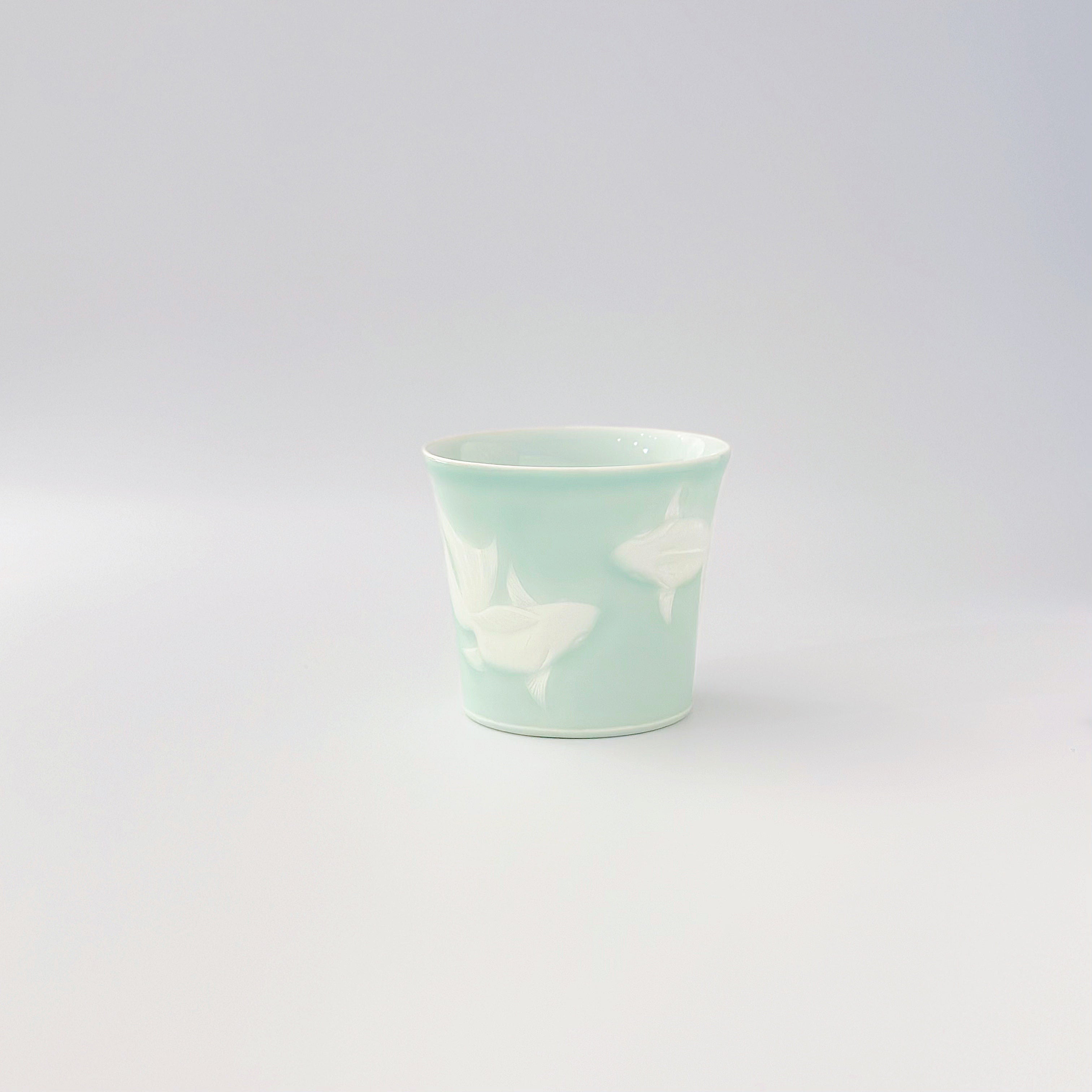 川崎精一（精華窯）青磁皿3点セット