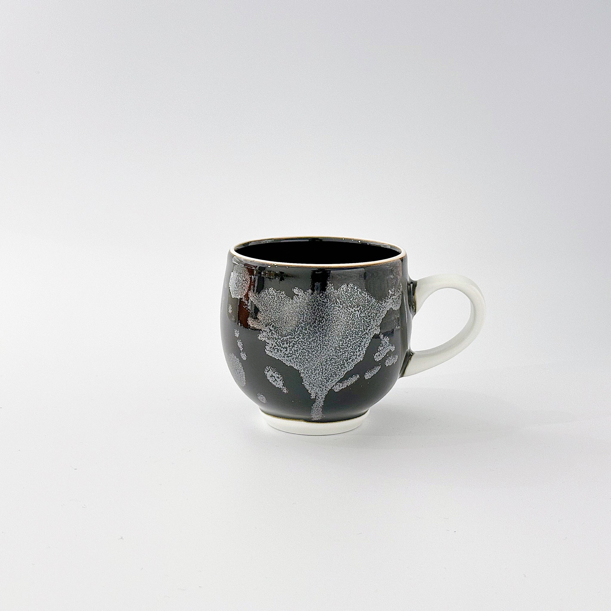 512 井上祐希 Yuki INOUE / 天目銀滴マグカップ Tenmoku Silver Mug