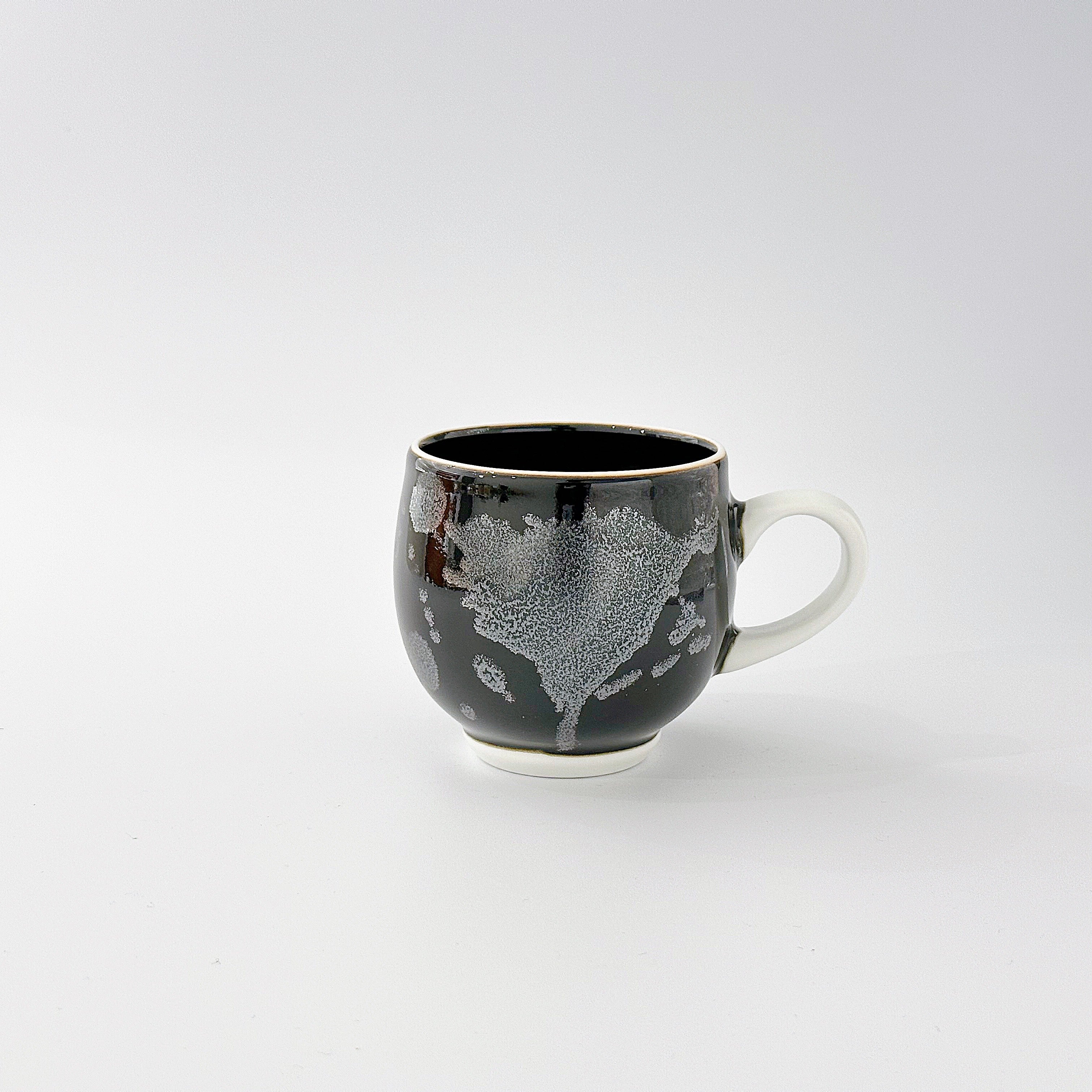 512 井上祐希 Yuki INOUE / 天目銀滴マグカップ Tenmoku Silver Mug