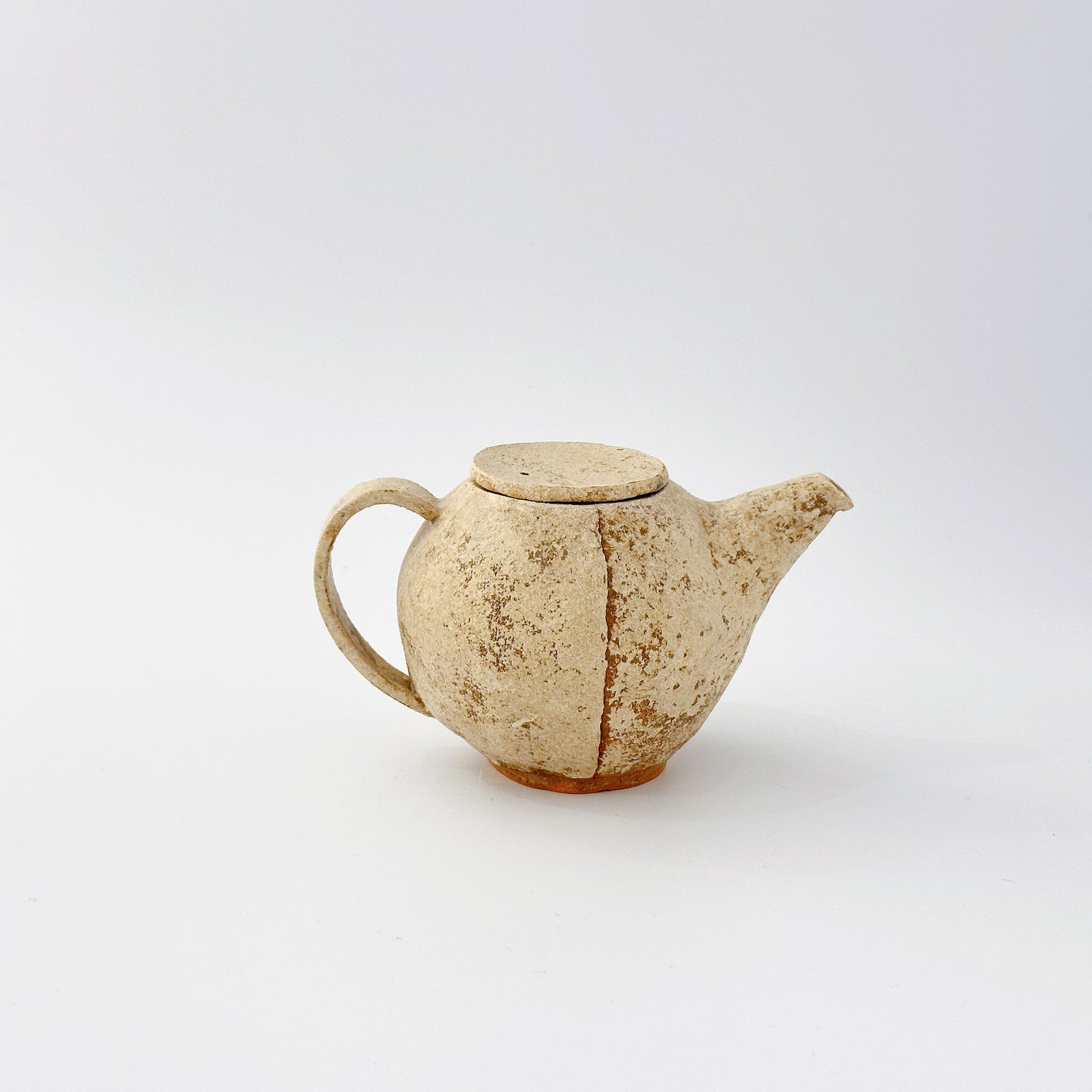 6102 Taeko KAJIHARA 梶原妙子 /Tea Pod  粉打（橙）急須