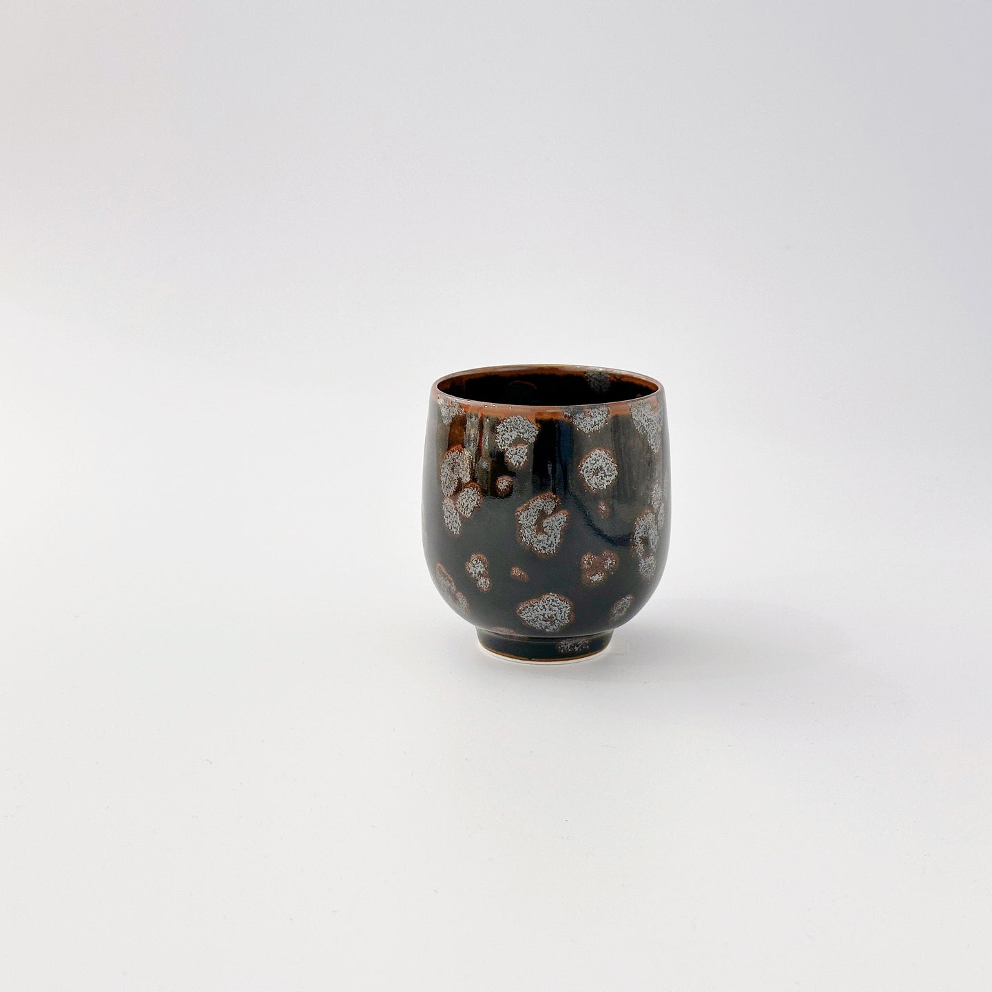 206 井上祐希 Yuki INOUE / 天目銀豹文湯呑　Tenmoku Japnaese Tea Cup