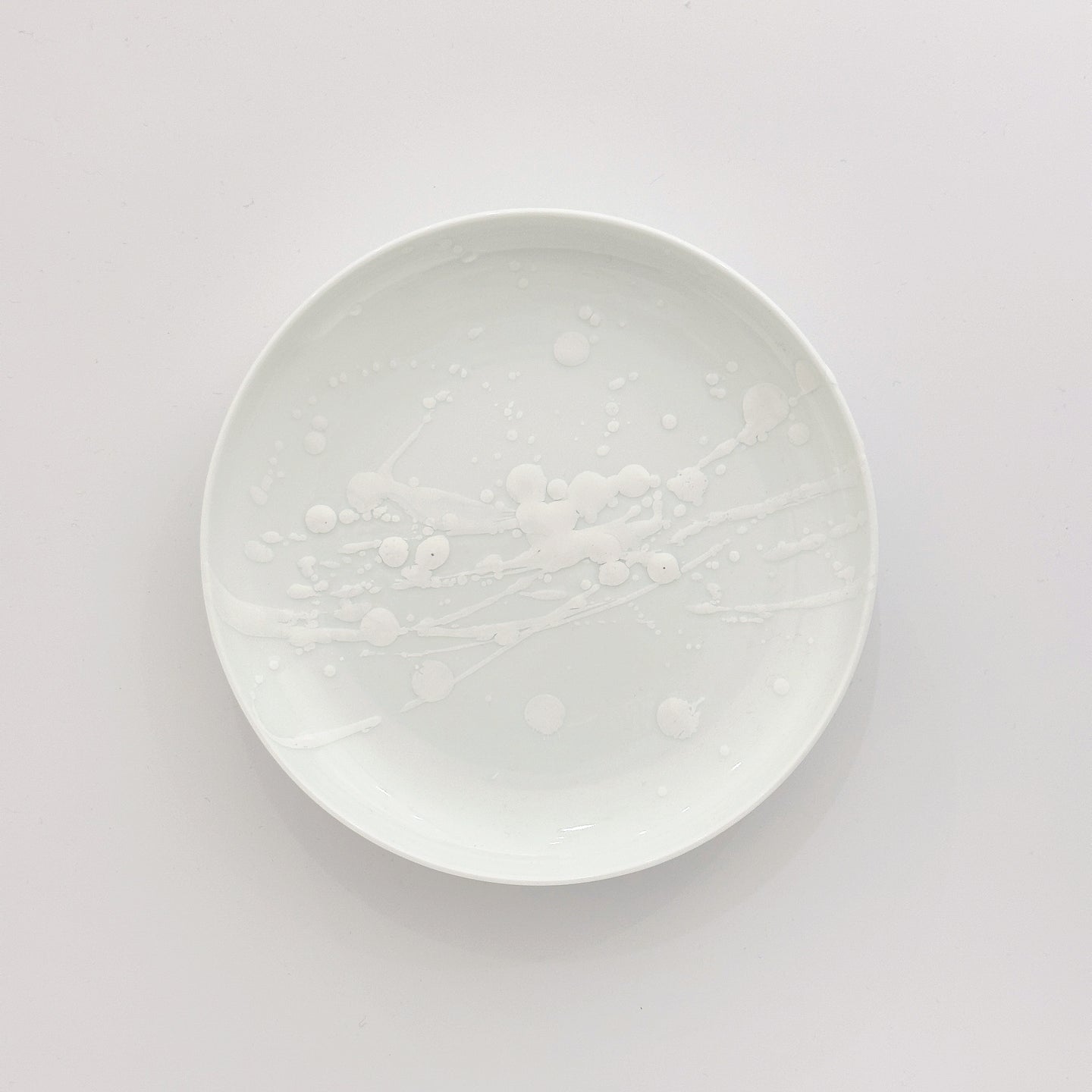 403　井上祐希 Yuki INOUE /釉滴ケーキ皿　Dessert plate