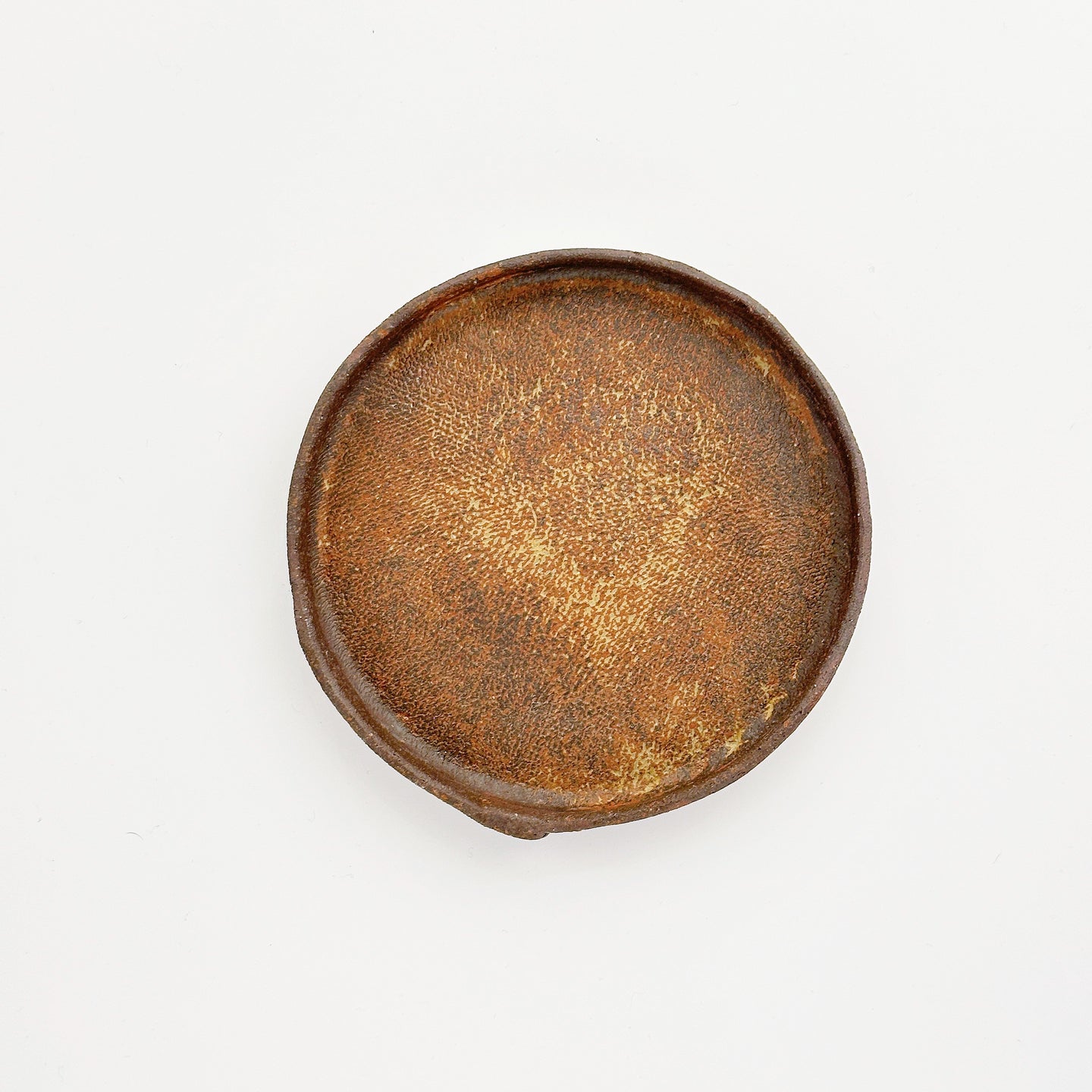 4605 Taeko KAJIHARA 梶原妙子 / Plate S 14cm  木灰釉プレート（小）