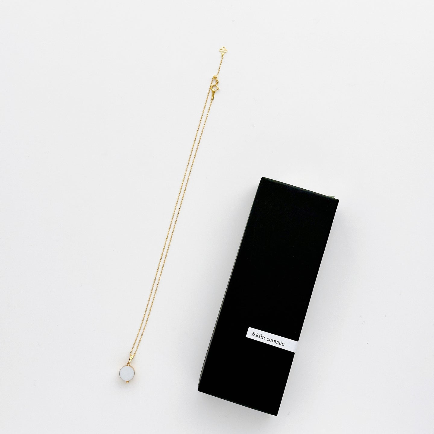 6.kiln ロクキルン｜月の光ネックレス（金）080203