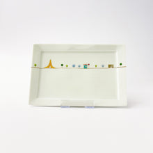 画像をギャラリービューアに読み込む, 一峰窯 Ippo Kiln / 410506 Medium Rectangle Plate　さんぽ フランス 長角トレイ(中）
