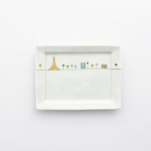 画像をギャラリービューアに読み込む, 一峰窯 Ippo Kiln / 410602f Small Rectangle Plateさんぽ 長角トレイ（小）フランス
