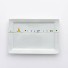 画像をギャラリービューアに読み込む, 一峰窯 Ippo Kiln / 410506 Medium Rectangle Plate　さんぽ フランス 長角トレイ(中）
