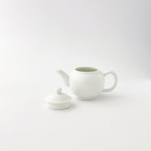 画像をギャラリービューアに読み込む, 中村清吾 Seigo NAKAMURA/ 白磁急須　白磁線茶碗（小）　セット　070102　070103
