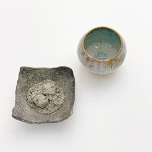 画像をギャラリービューアに読み込む, 4606 Taeko KAJIHARA 梶原妙子 / Square Small Plate 2 plates set 四方姫鉢　各種　２枚セット
