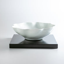 画像をギャラリービューアに読み込む, 中尾純 Jun NAKAO / 白磁輪花鉢(大)　Flower Shaped Bowl 0211
